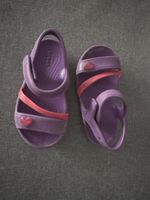 Crocs Sandale C8/Gr. 26 mit Glitzer-Herz