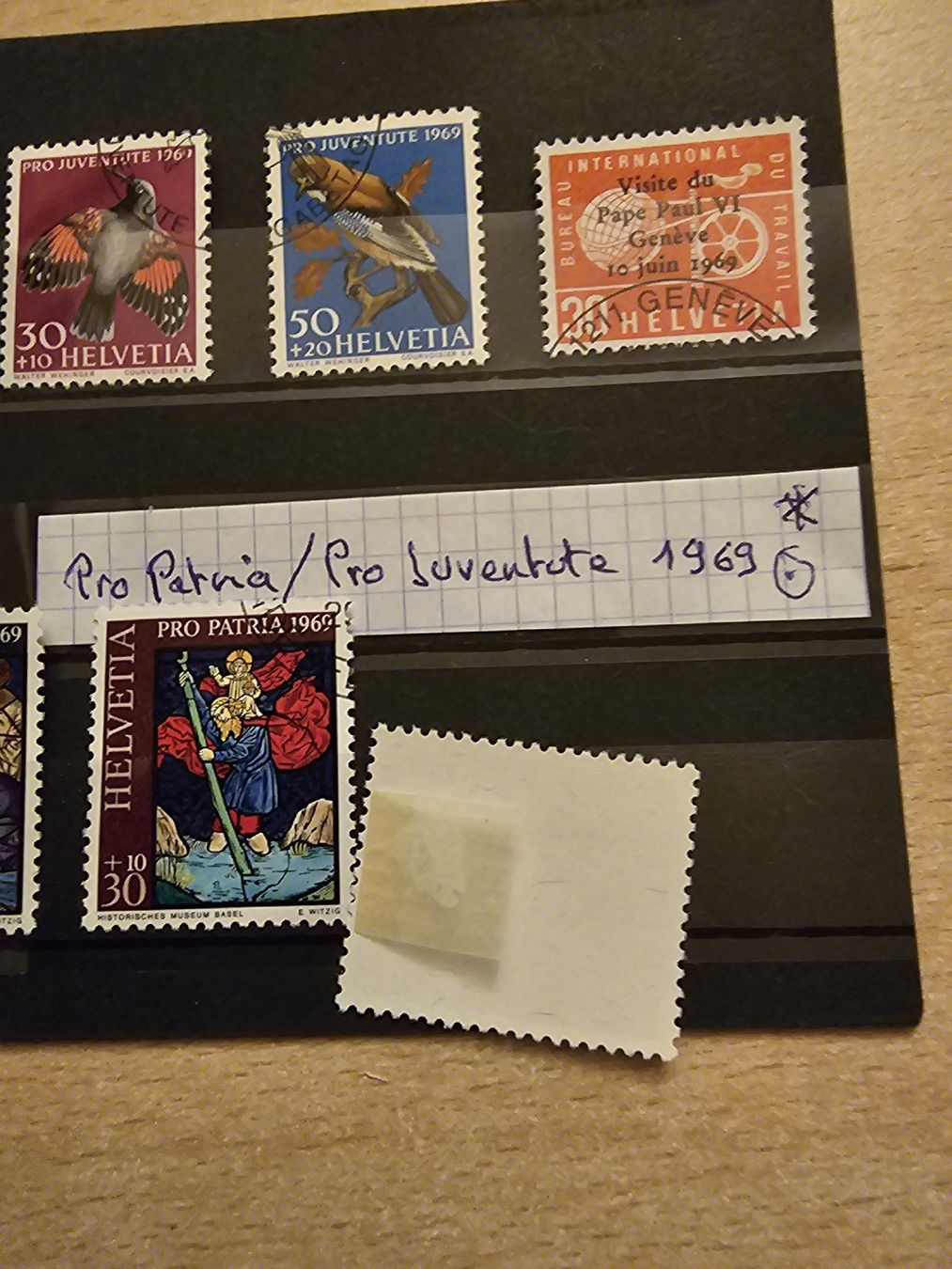 Tutti i francobolli: timbres – Nuovo (secondo la descrizione) da Yverdon-les-Bains venduto da mancheacoulles 1