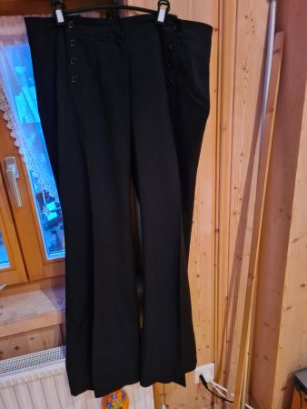 Coole schwarze edle Hose gr.46