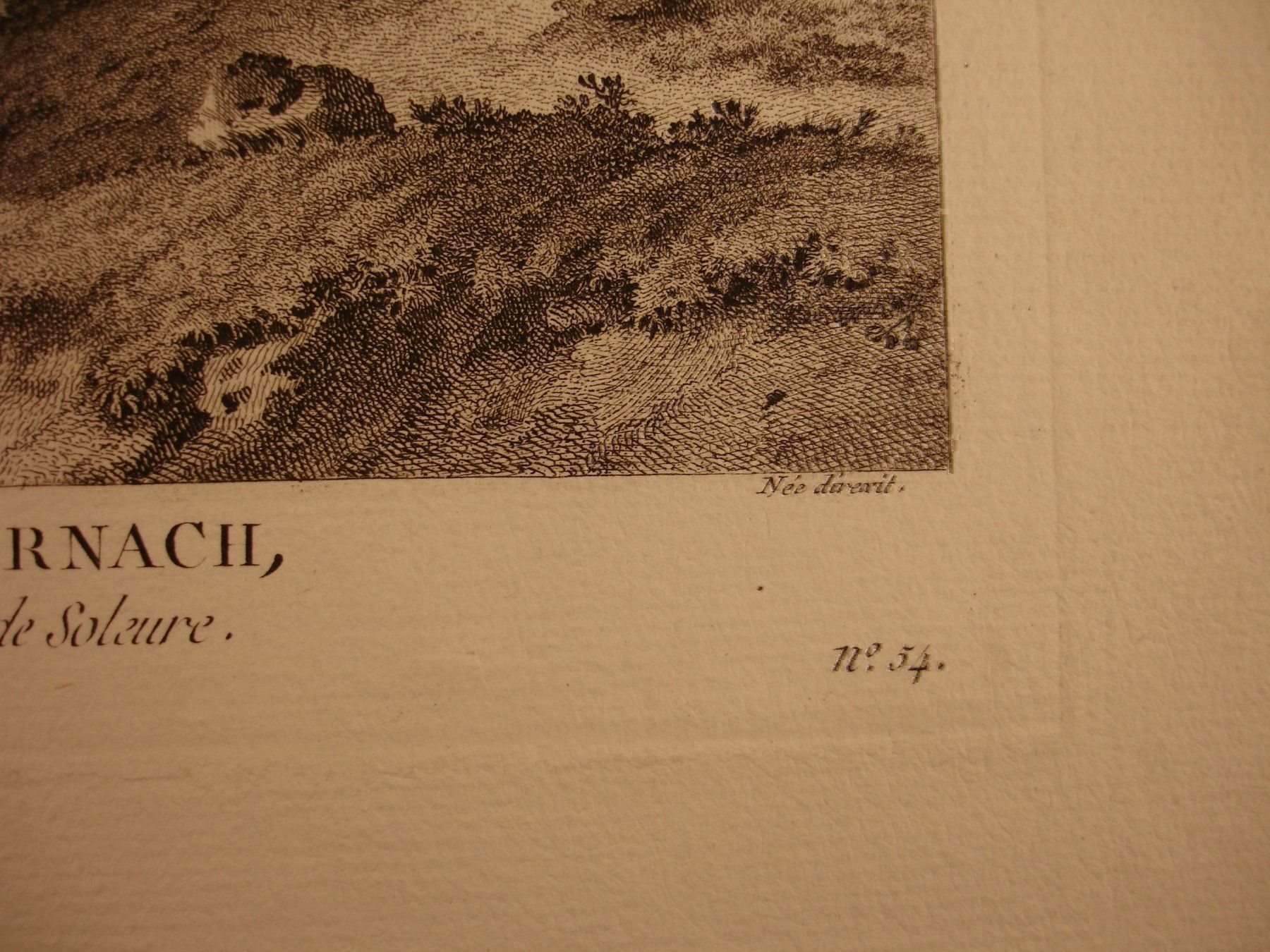 Incisioni: DORNACH, KUPFERSTICH UM 1780 – Usato da Grüningen venduto da Kartensammler 5
