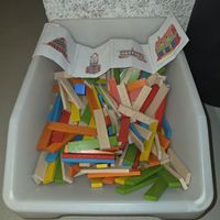 Holzbausteine-Set: Kreativer Spass für kleine Baumeister!
