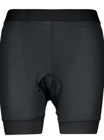 Damen Radler Innenhose Gr. S, schwarz mit pinkem Sitzpolster