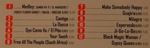 CD: Santana – Colour Collection – Usato da Luzern venduto da CONTENTI 3