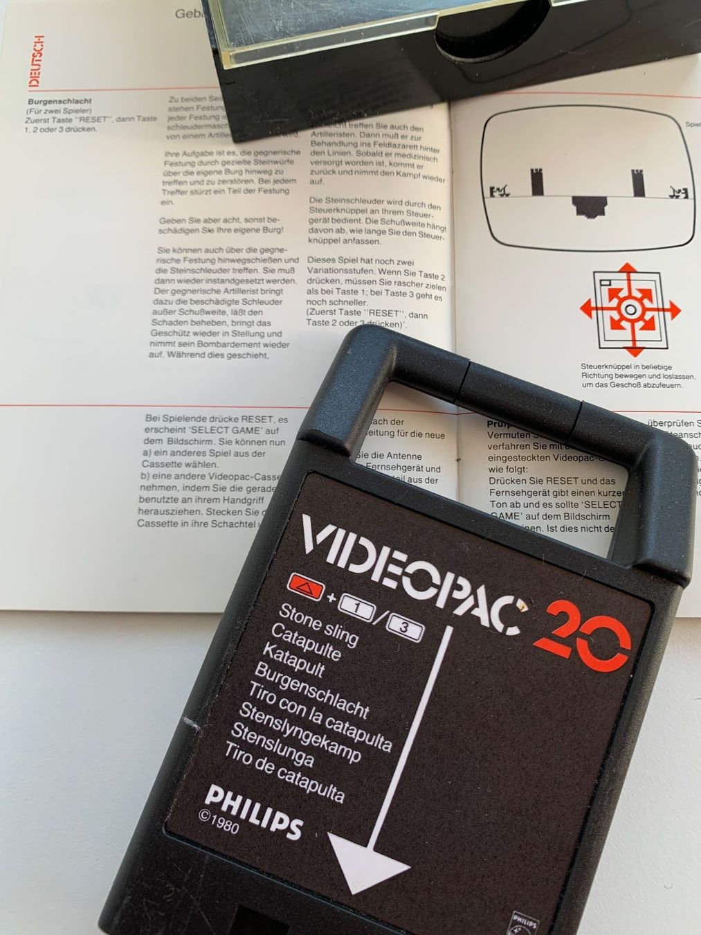Jeux: Philips Videopac: 20 - Katapult – D'occasion à Kaiseraugst par Marsupower 1