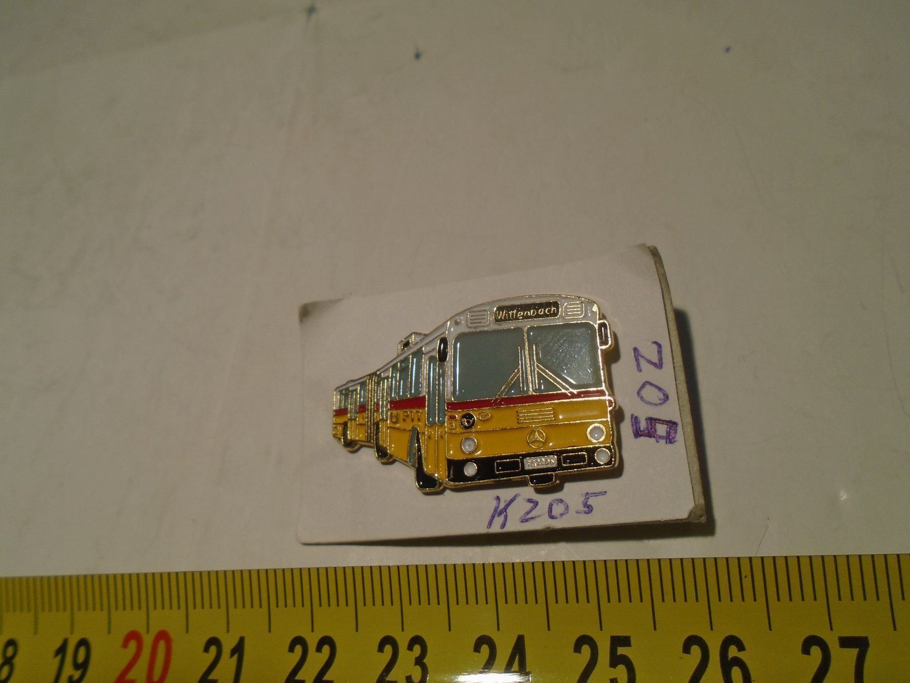 Plaketten & Abzeichen: 1 Postauto Witten Bach Pin (K205) – Gebraucht aus Winterthur von beli200 1