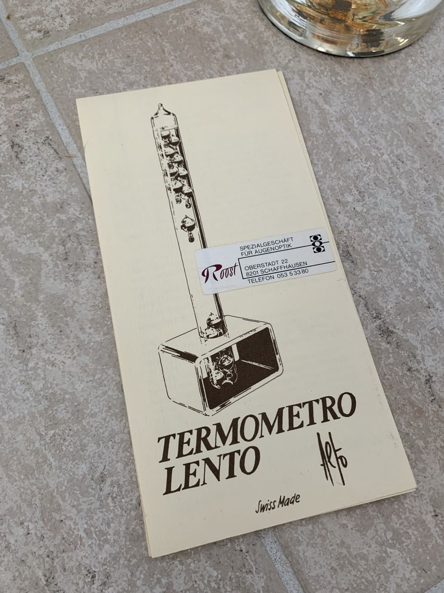 Altro per la casa: Thermometer,  Swiss made – Usato da Schaffhausen venduto da wunderpraechtig 3