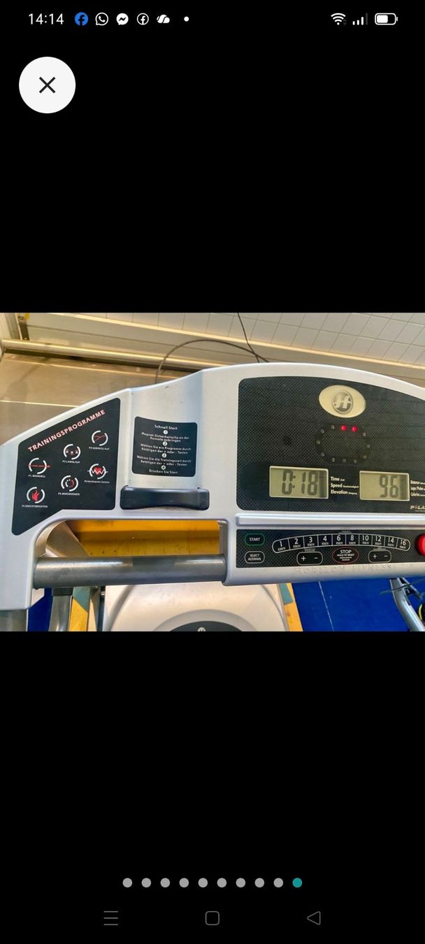 Hometrainer: Laufbahn - Horizon - Omega S – Usato da Bern venduto da Berna22 2
