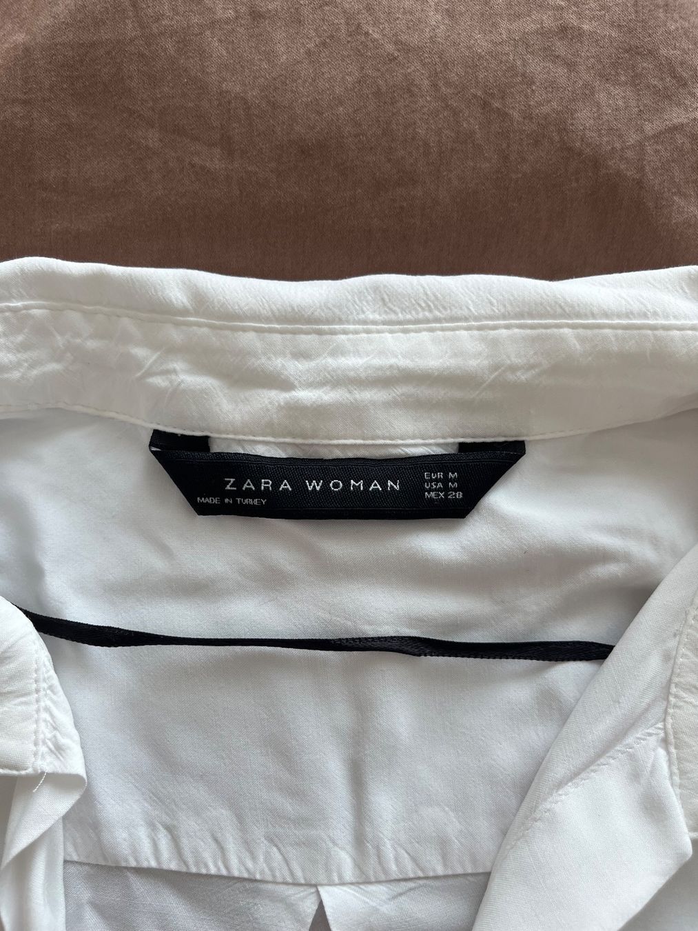 Zara Blusen: Zara Damen Bluse, weiss, Gr. M – Gebraucht aus Basel von rey_d2s7 2