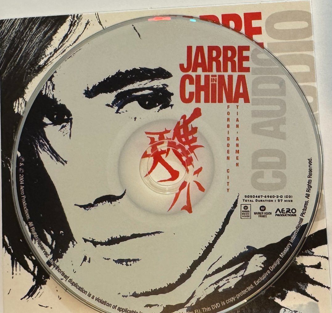 Alle DVDs: 2 DVDs  + 1 CD JARRE in CHINA – Gebraucht aus Wisen von gigisna 1