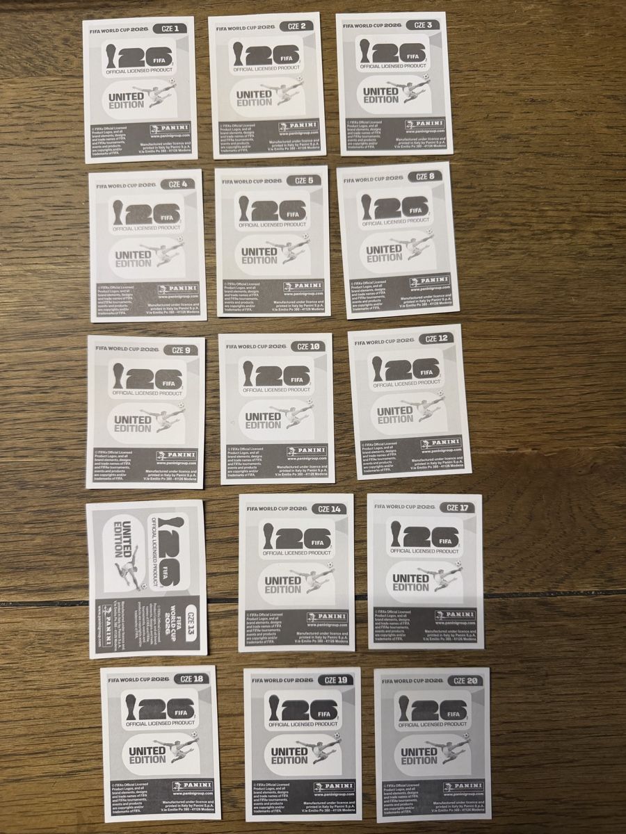 Panini Carte collezionabili: Panini WM 2026 Sticker, Diverse Tschechien – Nuovo (secondo la descrizione) da Seengen venduto da Gegu2 1