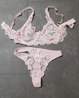 Set BH 75B und String Gr. 40/42, weiche Spitze in rosa,