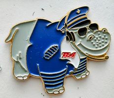 Flugzeug Pin Fluggesellschaft TEA