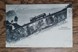 Rigibahn, Schnurtobelbrücke, Vitznau 1903