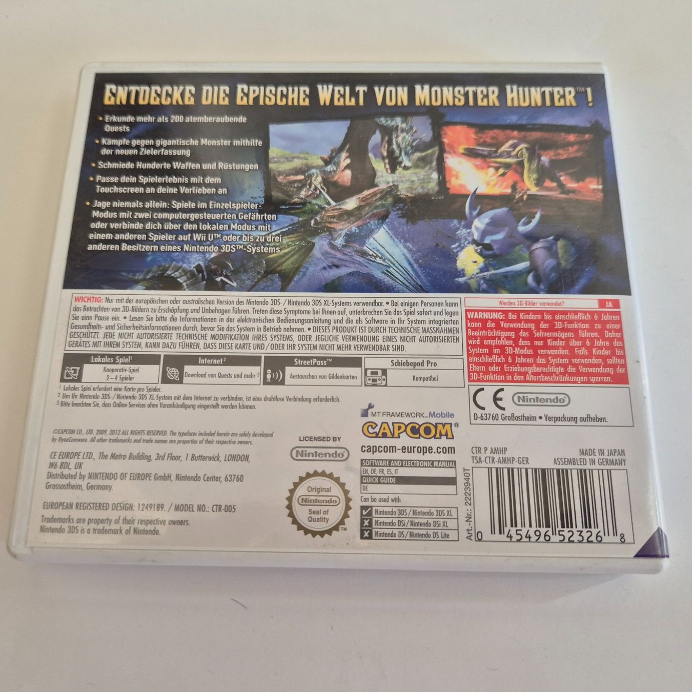 Nintendo Spiele: Monster Hunter 3 Ultimate - 3DS – Gebraucht aus Zürich von Mephisto87 1