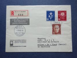 1945 Pro Juventute FDC