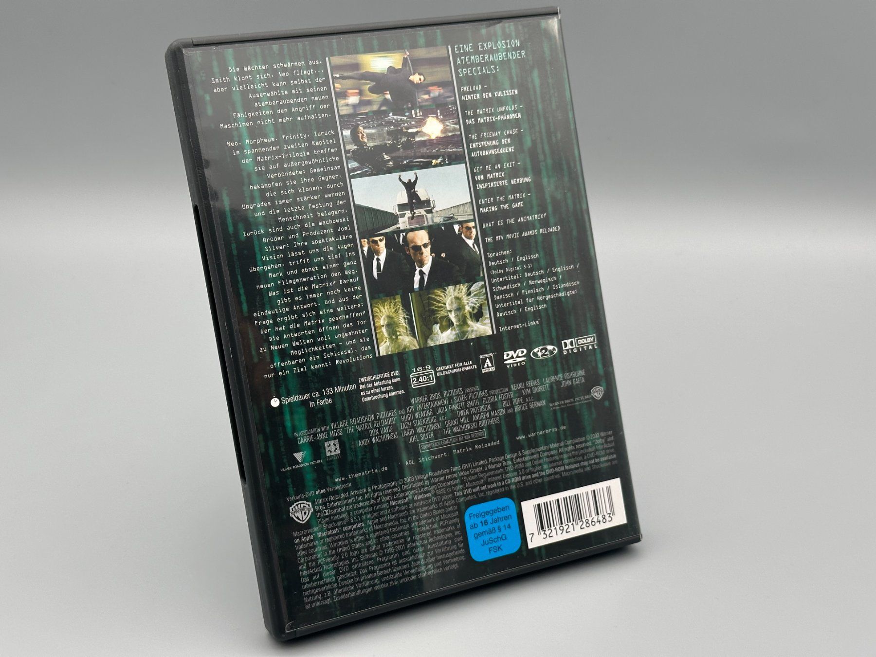 Tous les DVDs: Matrix Reloaded – 2 Disc Edition | DVD | Keanu Reeves – D'occasion à Schlieren par selected_goods 1