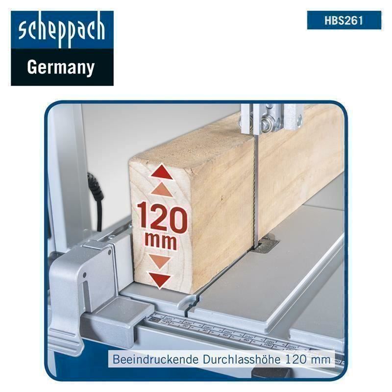 Seghe: Scheppach Bandsäge HBS261 – Nuovo e nell'imballaggio originale da Bottighofen venduto da zaap 2