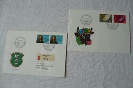 1975 - 76 2 Belege OLMA