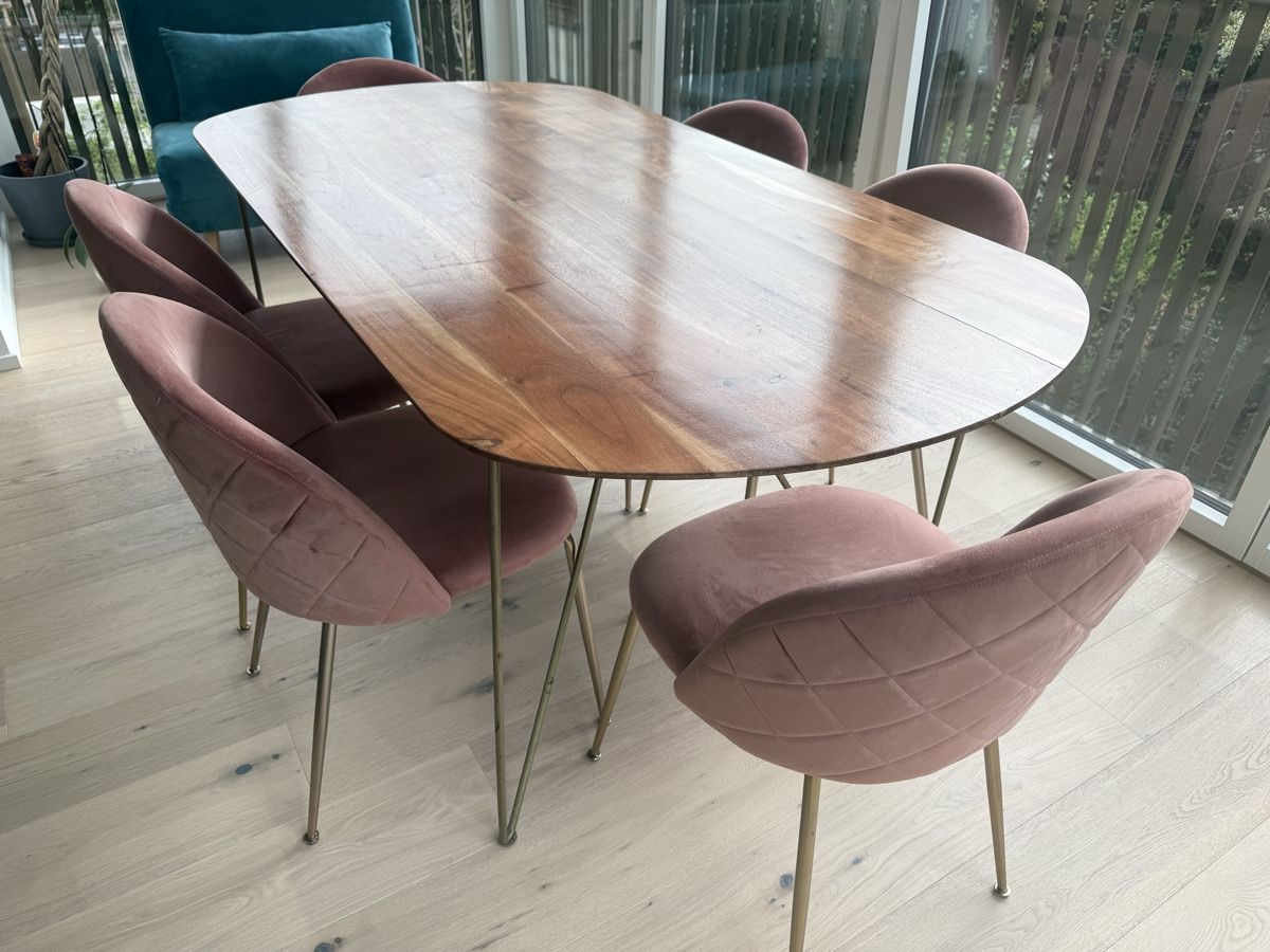 Tische:  Dining Table 175cm Acacia – Gebraucht aus Zürich von enr_t8hb