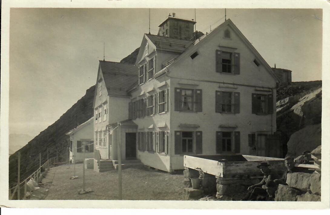 Cartoline postali: Säntis Hotel und Observatorium – Usato da Hochdorf venduto da Ziegel-16