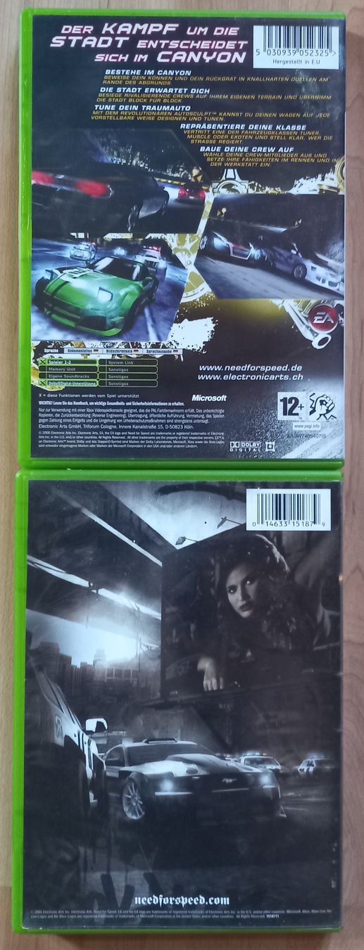Spiele: Need For Speed Most Wanted Black Edition US Version / Carbon – Gebraucht aus Schönenberg TG von jim_cmc5 1