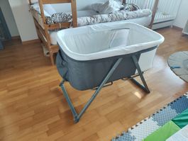 Reisebett/Babybett Grau/Weiss - Top Zustand!