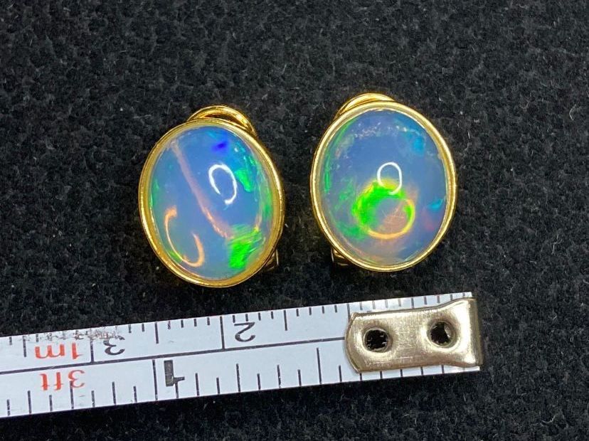 Ohrringe & -stecker: Luxus Opal Ohrringe, Goldig, 925 Silber – Neu (gemäss Beschreibung) aus St. Gallen von GIULESGG 5