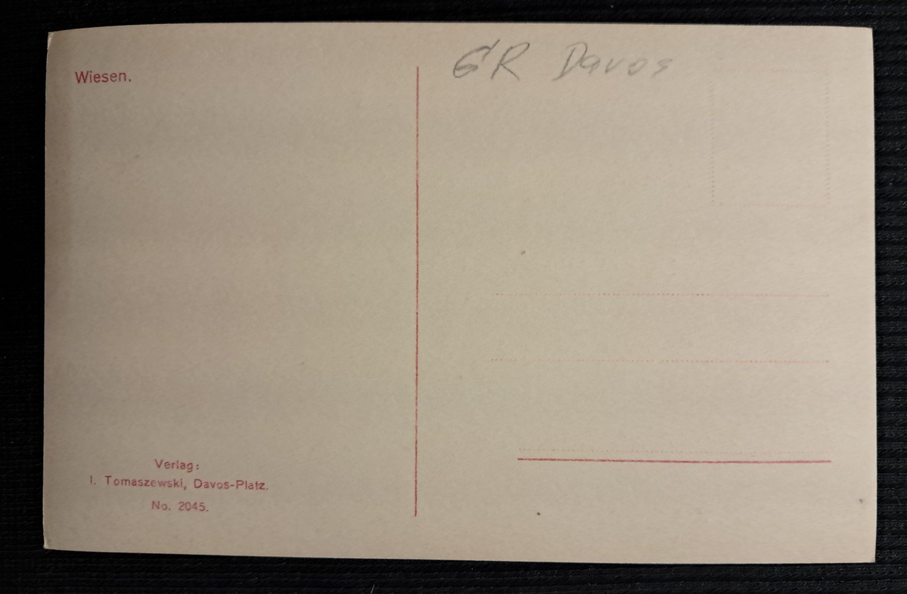 Cartes postales: WIESEN – D'occasion à Ponto Valentino par giorgia06 1