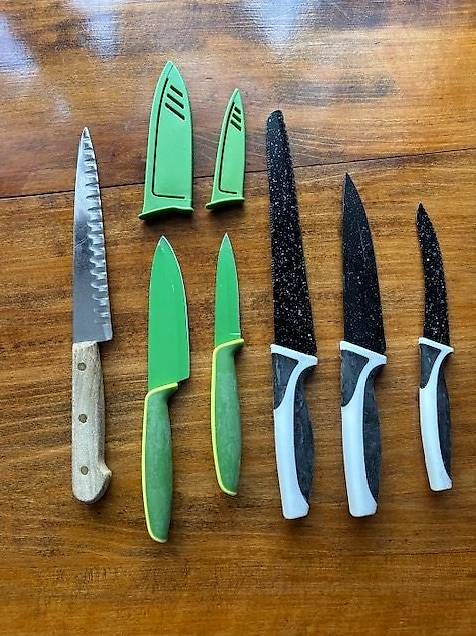 Couteaux de cuisine: 6 Küchenmesser – D'occasion à Ennenda par glarner58