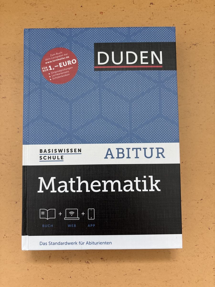 Libri: Duden Basiswissen Abitur Mathematik – Nuovo (secondo la descrizione) da Zürich venduto da del_gdm2