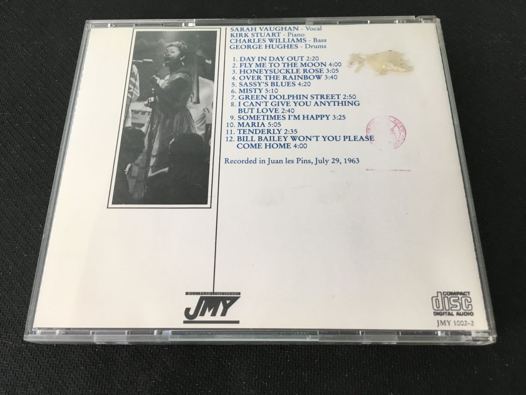 CD: Sarah Vaughan - Sarah's Blues -CD- – Usato da St.Gallen venduto da MedienJoe 2