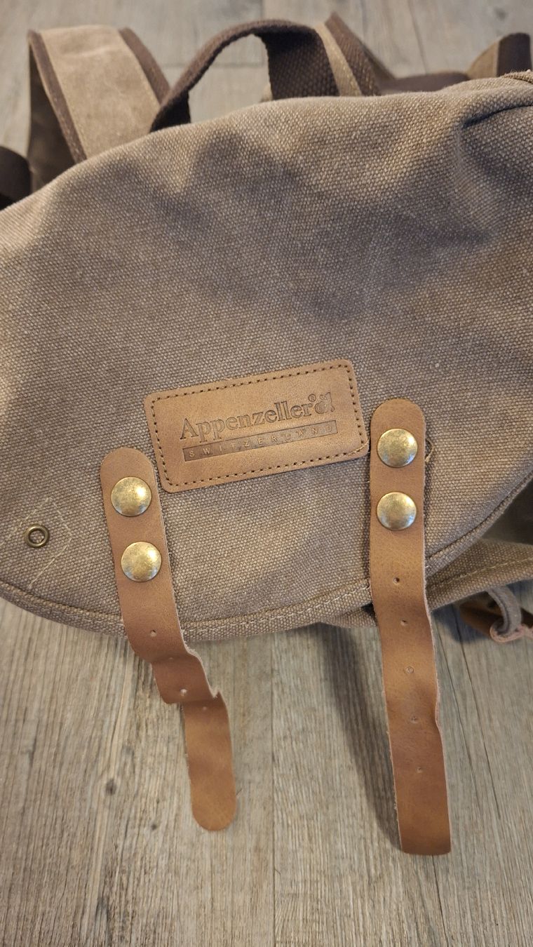 Rucksäcke: Appenzeller Canvas Rucksack – Gebraucht aus Zürich von Sztan 4