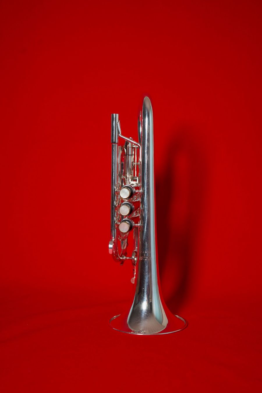 Musikinstrumente: B-Cornet Getzen Capri versilbert – Gebraucht aus Buchs AG von Inderbinen 1