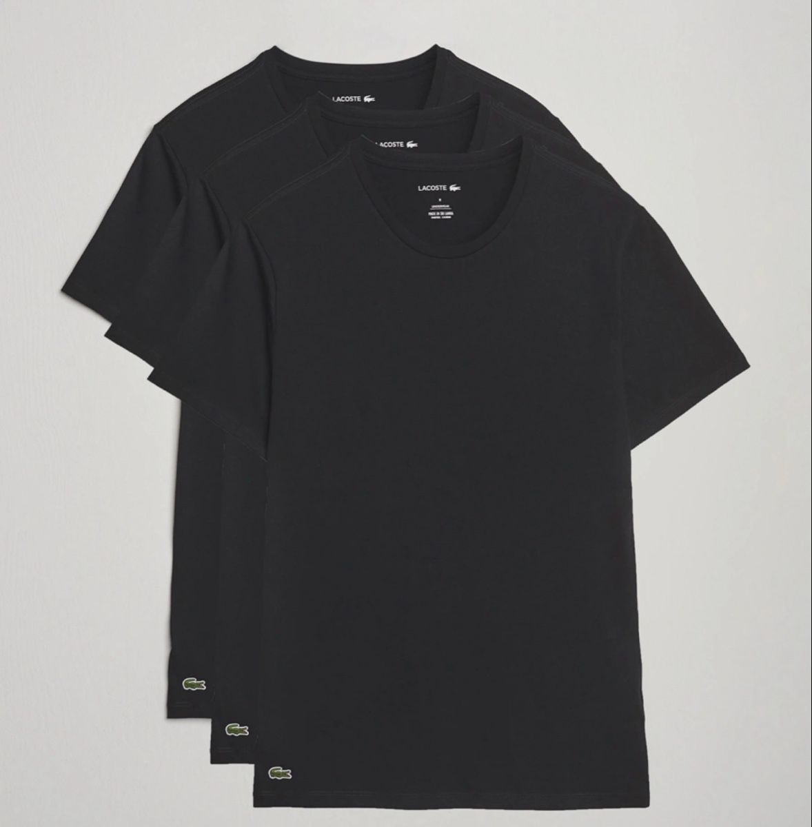 Lacoste Kleiderpakete: 6er Pack Lacoste T-Shirt – Gebraucht aus Kriens von SRIKA