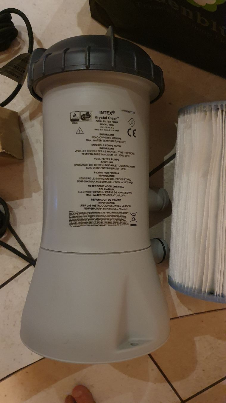 Intex Pumpen & Teile: Intex Krystal Clear 604G FilterPumpe, mit 7 Filterkartuschen – Neu (gemäss Beschreibung) aus Freienwil von mattwhel 2