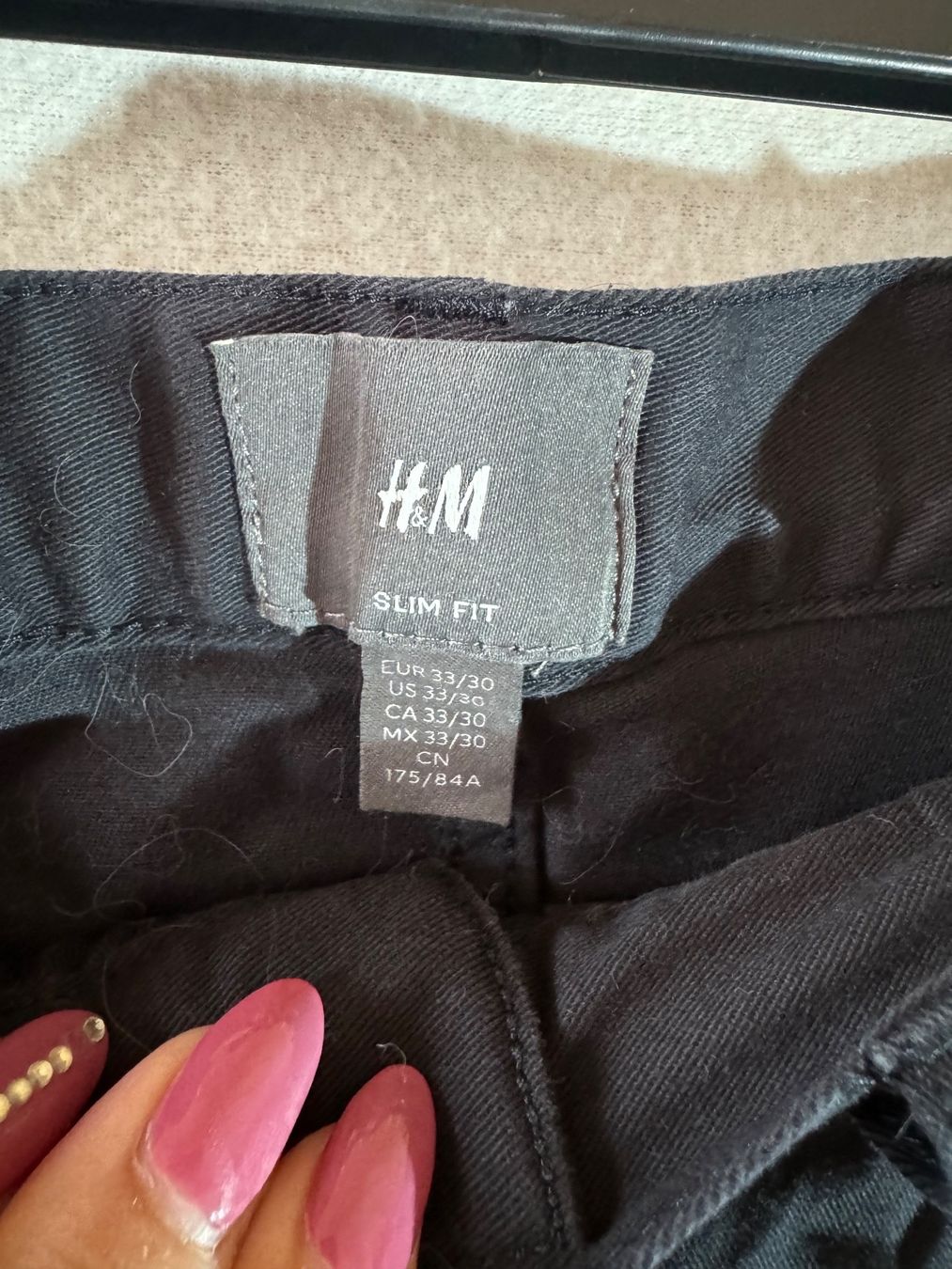 H&M Hosen: schwarze Hose von H&M Gr. 33/30 – Gebraucht aus Grosswangen von second_hand_dress 3