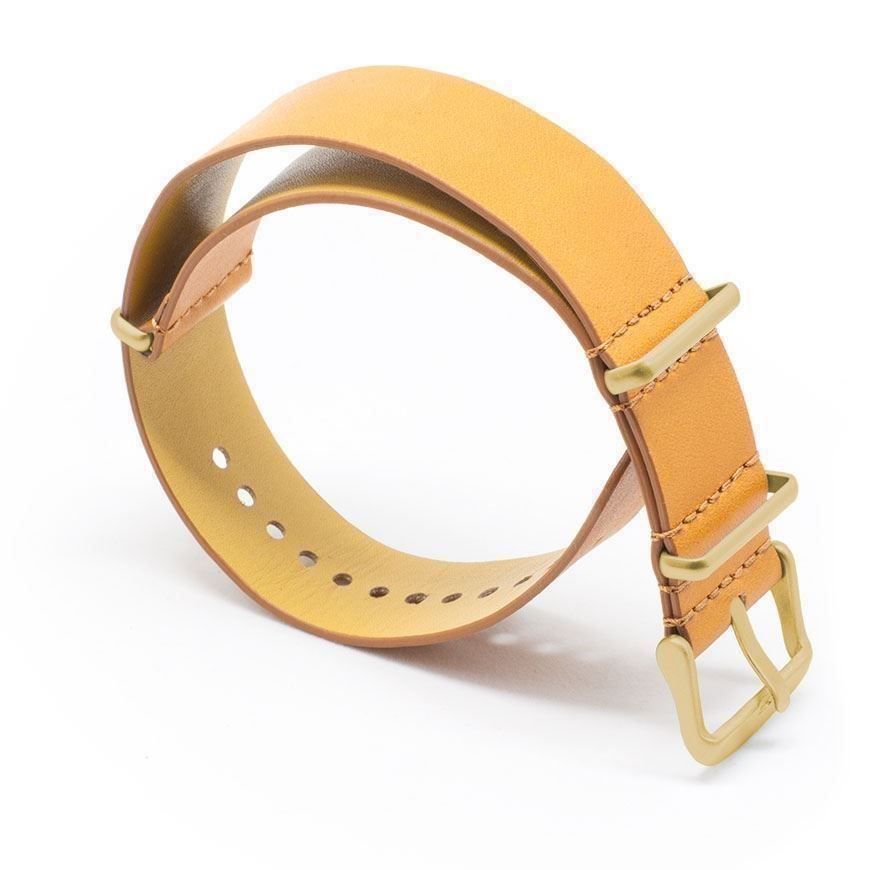 Cinturini per orologio: 22.00mm NATO|Cuir|Lederarmbanduhr| – Nuovo e nell'imballaggio originale da Ligerz venduto da micla.shop 3