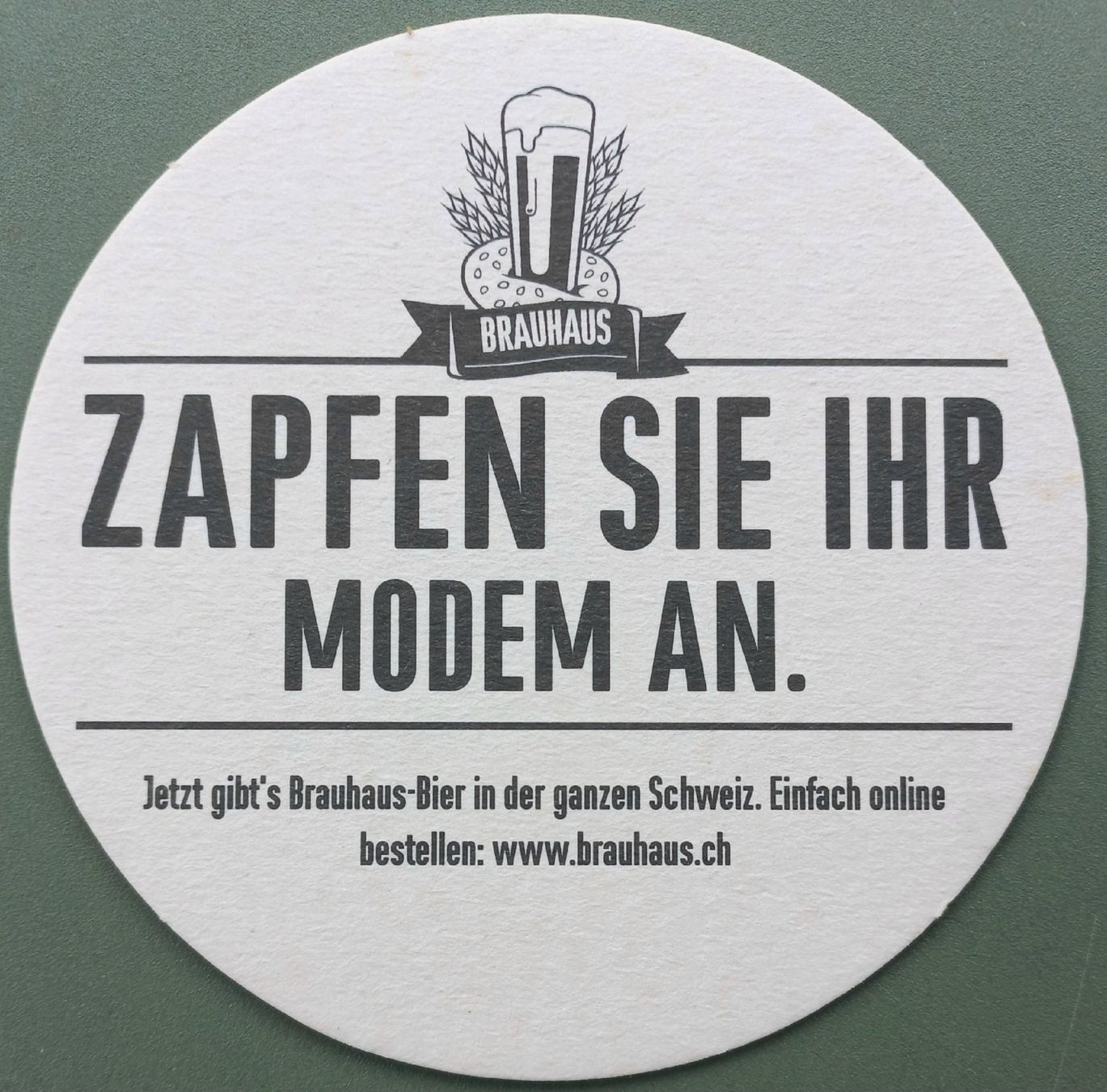 Calanda Sottobicchieri: Bierdeckel - Brauhaus - CH – Usato da Niederuzwil venduto da lubimaja