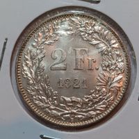 2 Franken 1921 unz