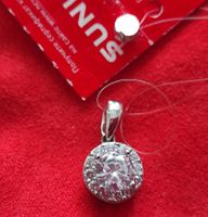 Pendentif en argent 925 avec zircon cubique