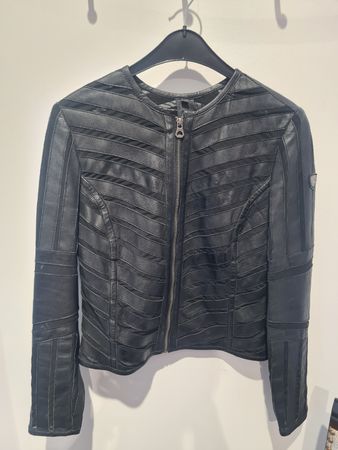 Lederjacke Gipsy schwarz Grösse S guter Zustand