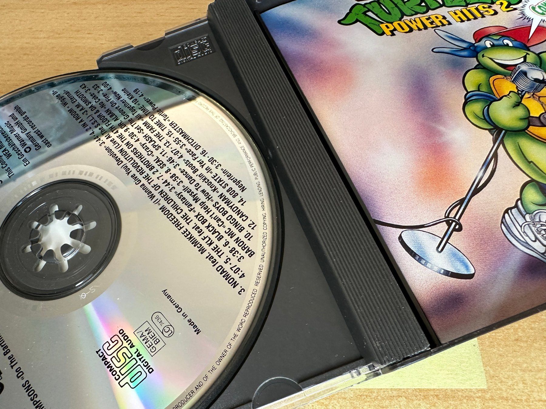 CD: Various – Turtles Power Hits 2 - 2 CD – Usato da Rikon im Tösstal venduto da Alpenmutz 2