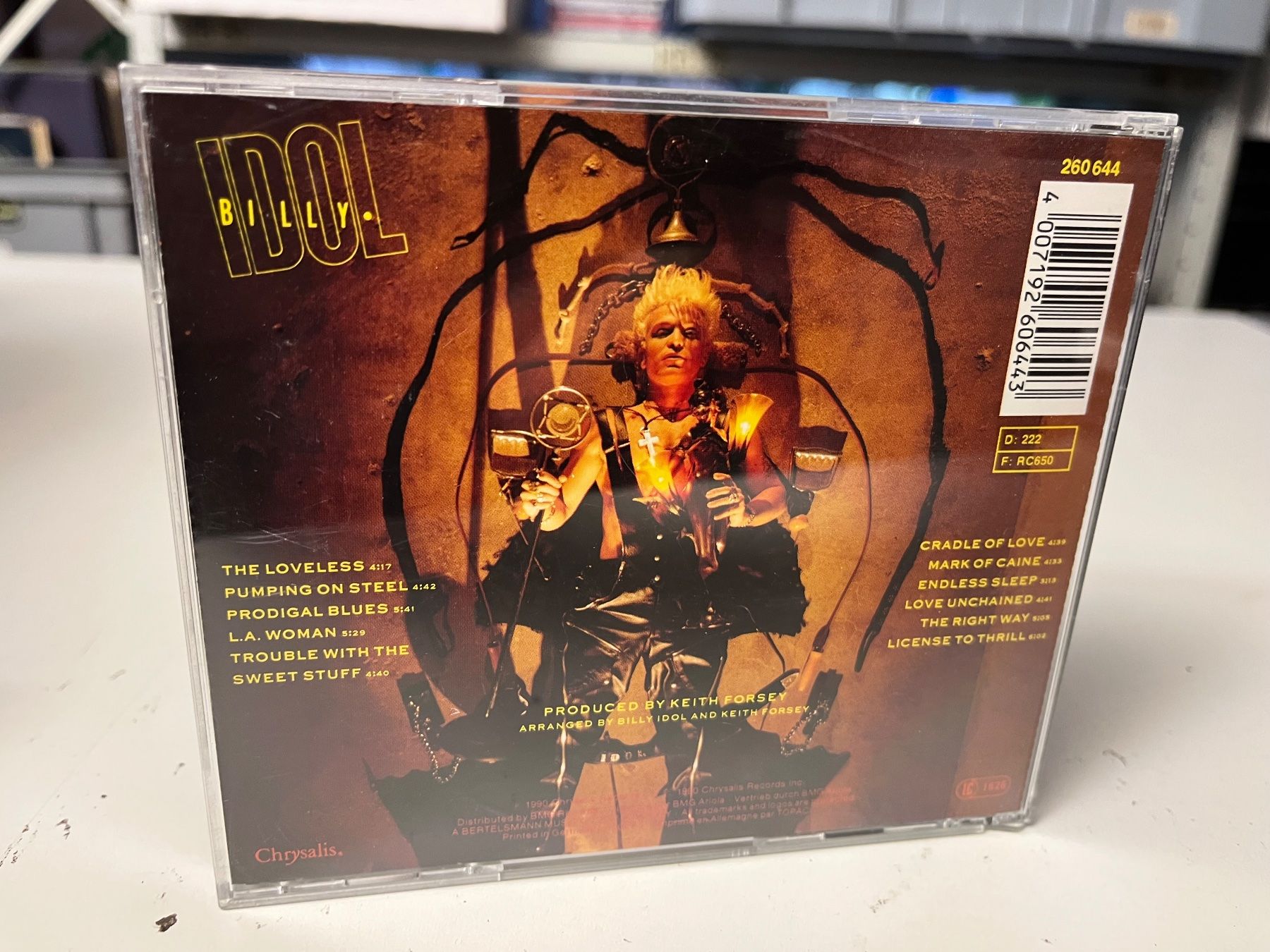 CD: Billy Idol - Charmed Life - HH21B – Usato da Küsnacht ZH venduto da hardrock.earth 1