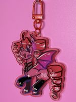 Teto- my little pony keychain anime figur 