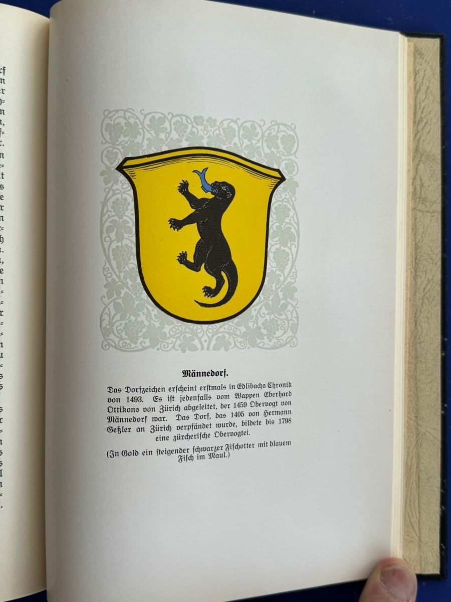 Libri: Geschichte der Gemeinde Männedorf. 1939 – Usato da Adliswil venduto da buch_und_kunst 4