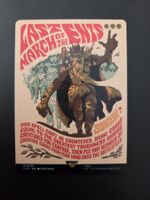 Magic the gathering lotr poster Last march of ents