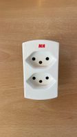 Doppelstecker Steckdosenadapter Mehrfachstecker Typ 13