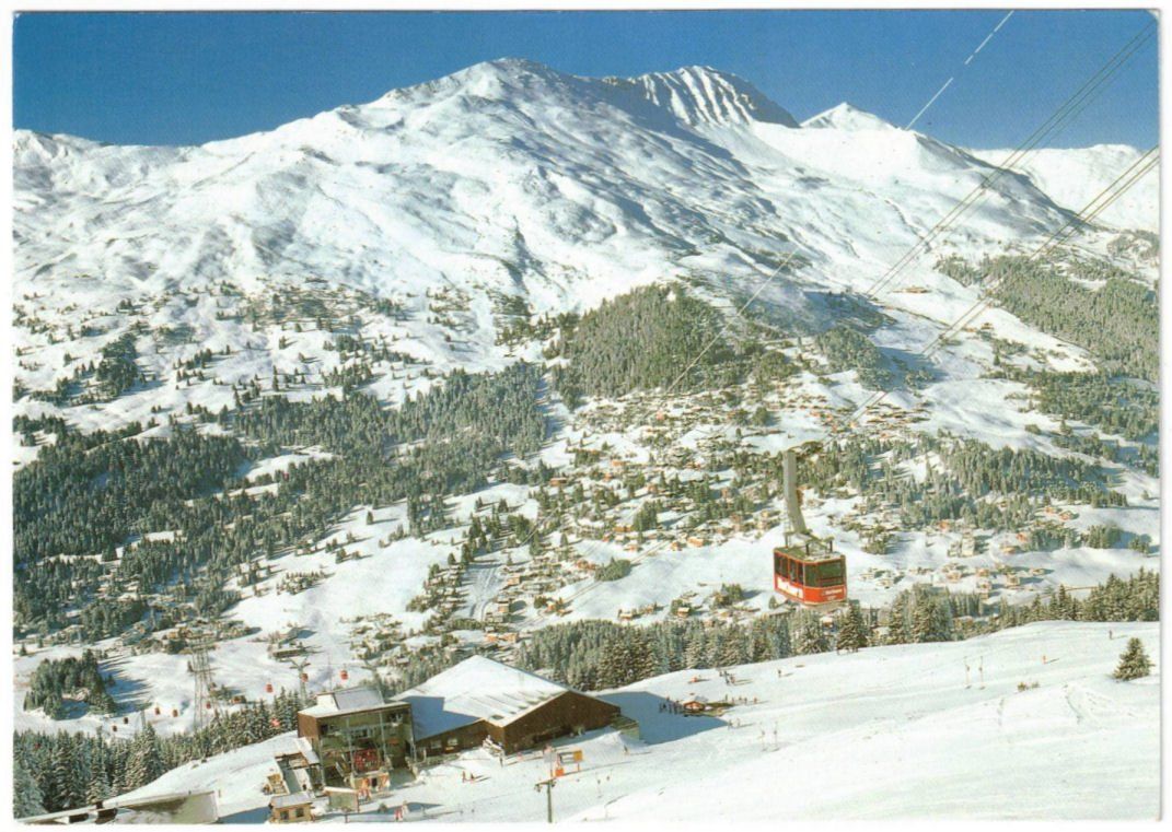 Cartoline postali: Lenzerheide - Luftseilbahn Rothorn – Usato da Binningen venduto da Mountainrider