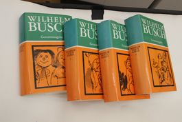 Wilhelm Busch – Gesamtausgabe in 4 Bänden (Emil Vollmer)