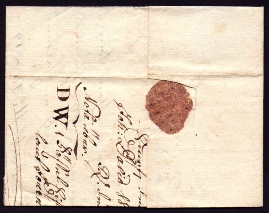 Tutti i francobolli: Faltbrief Vorphila 1805 – Usato da Flamatt venduto da samowarow 2